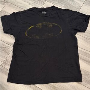 Black Batman Logo T-Shirt